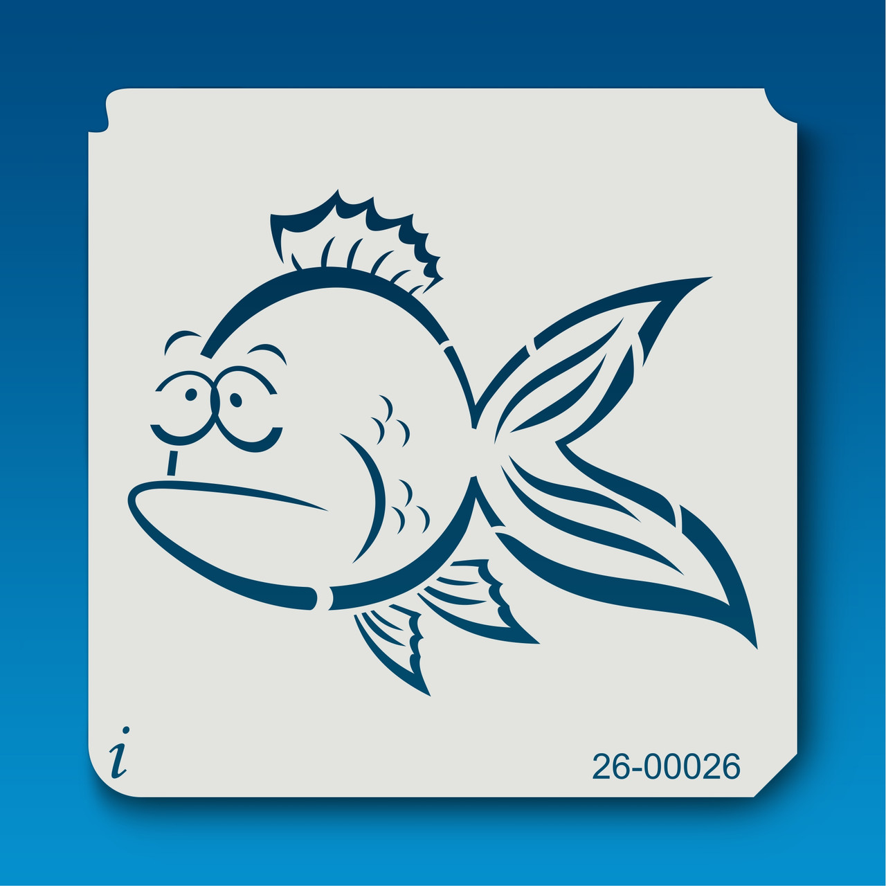 26 00026 goofy fish graffiti stencil istencils