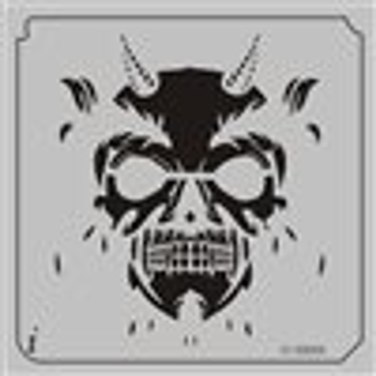 31-00005 Devil Skull - iStencils