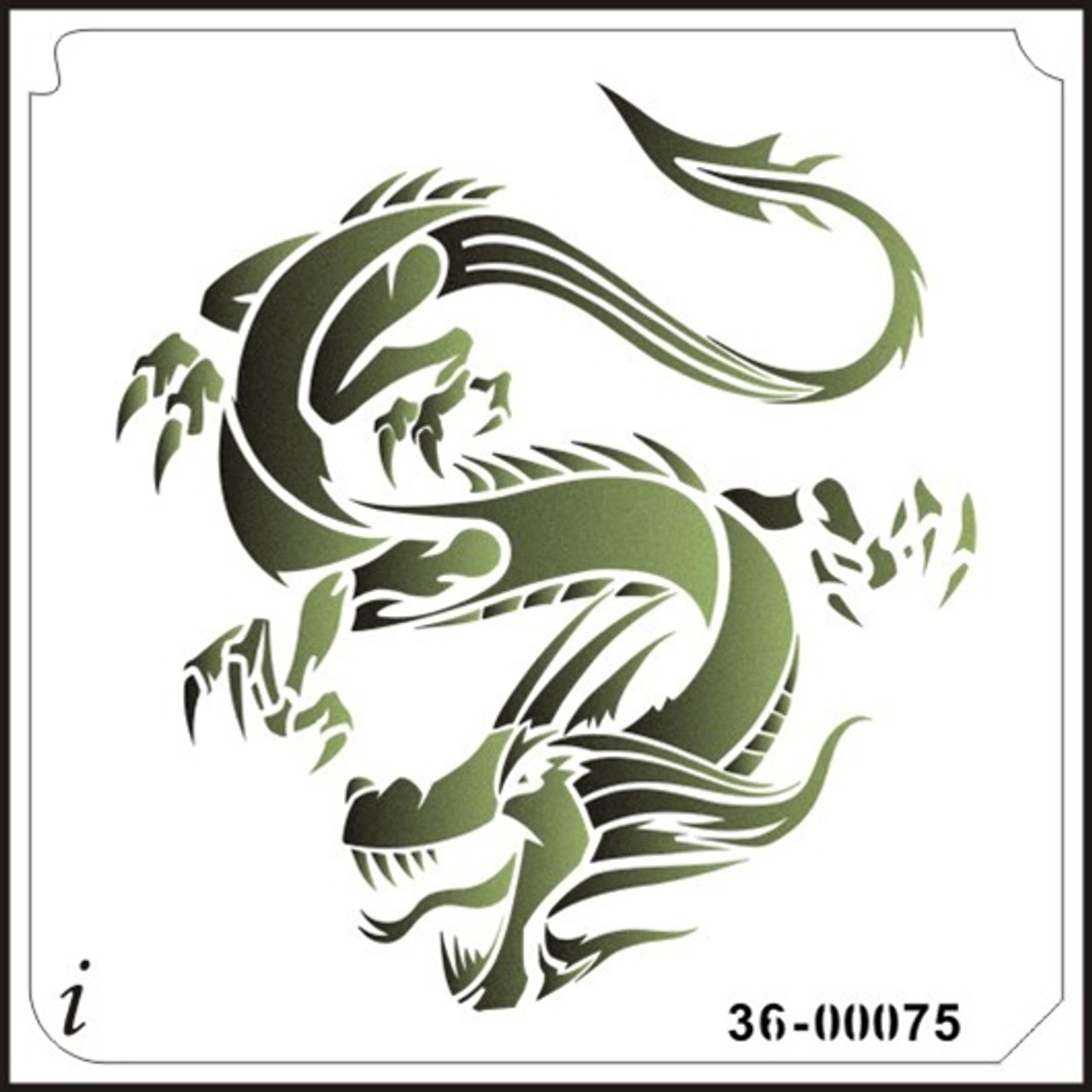 Dragon - Asian - Tattoo - Fantasy' Sticker