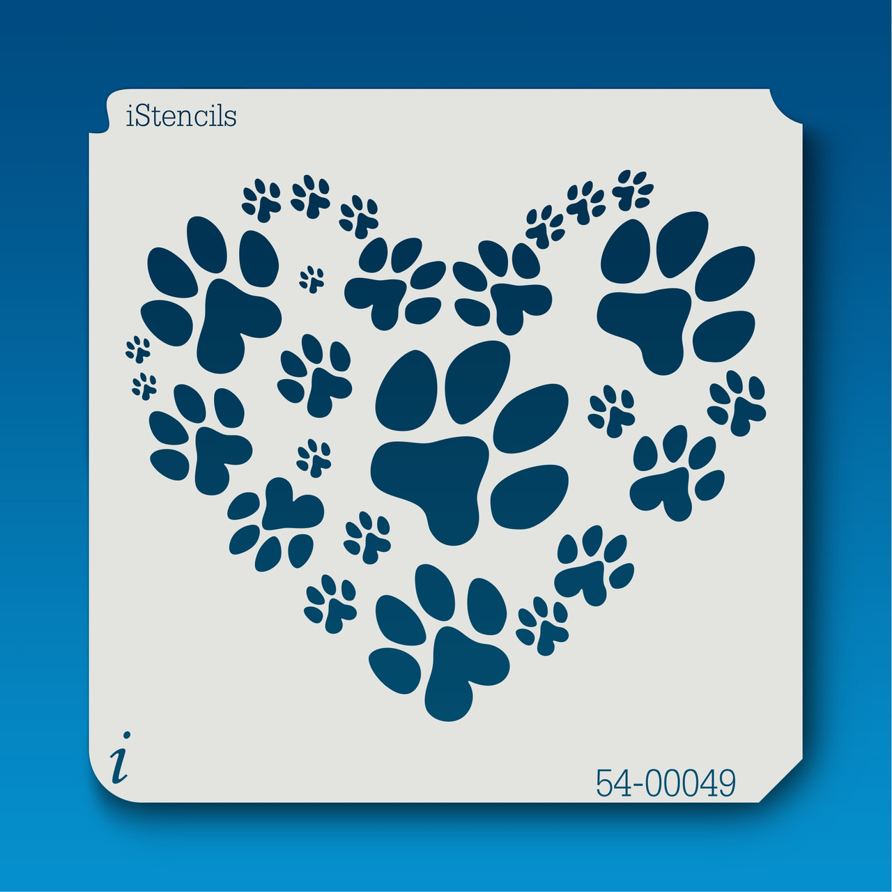 Drawing Stencil for Painting,A4 29cm Cat Pet Paw Heart Stencils for  Painting on Wood Canvas Paper Wall Reusable DIY Craft Stencils