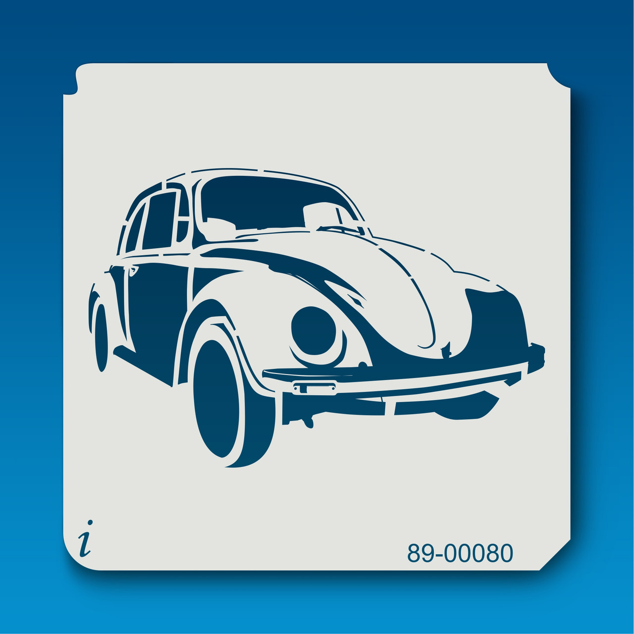 89-00080 VW bug car stencil - iStencils 89-00080-vw-bug-car-stencil-istencils