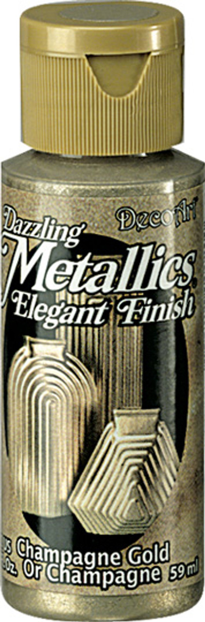 Champagne Gold - Dazzling Metallic Acrylic Paint (2oz.) - iStencils