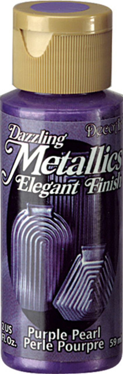 Purple Pearl Metallic Acrylic Paint, Stencil Supplies