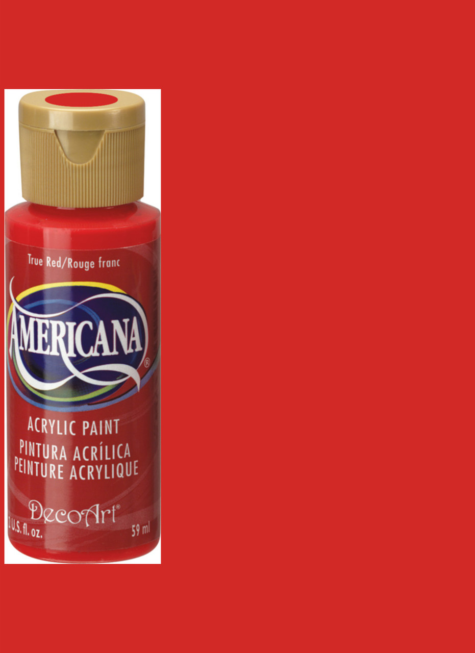 Americana 2 oz. True Red Acrylic Paint