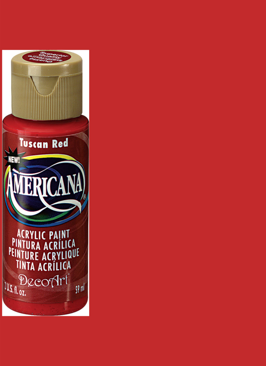 Tuscan Red - Acrylic Paint (2oz.) - iStencils