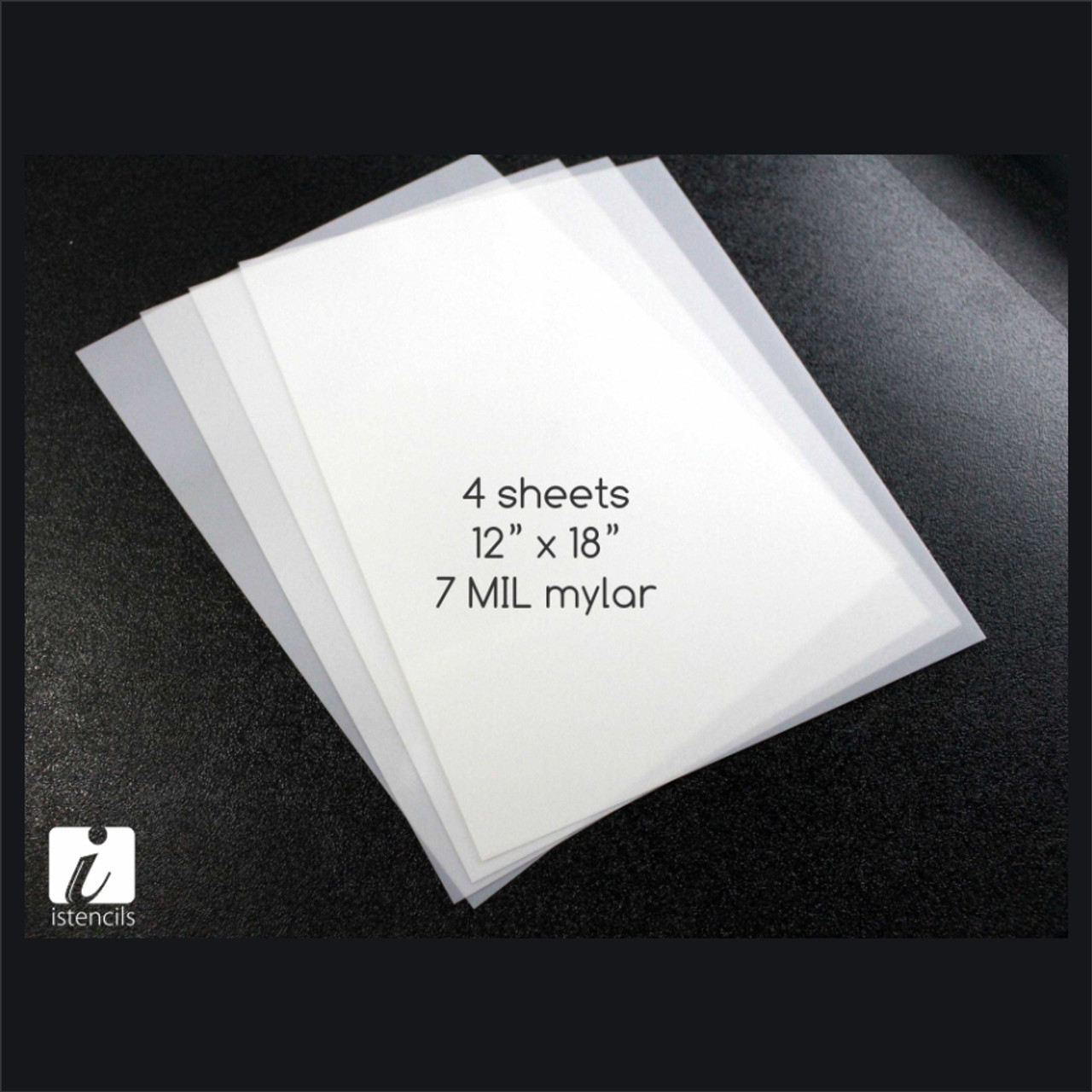 BM-8.5 x 11 blank mylar sheets (4sheets per pack) - iStencils