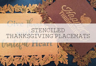 Thanksgiving Placemats