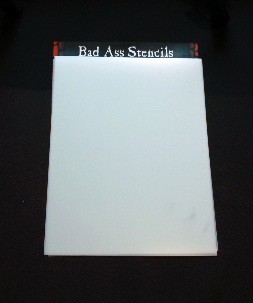 BM-8.5" x 11" blank mylar sheets (4sheets per pack) - iStencils