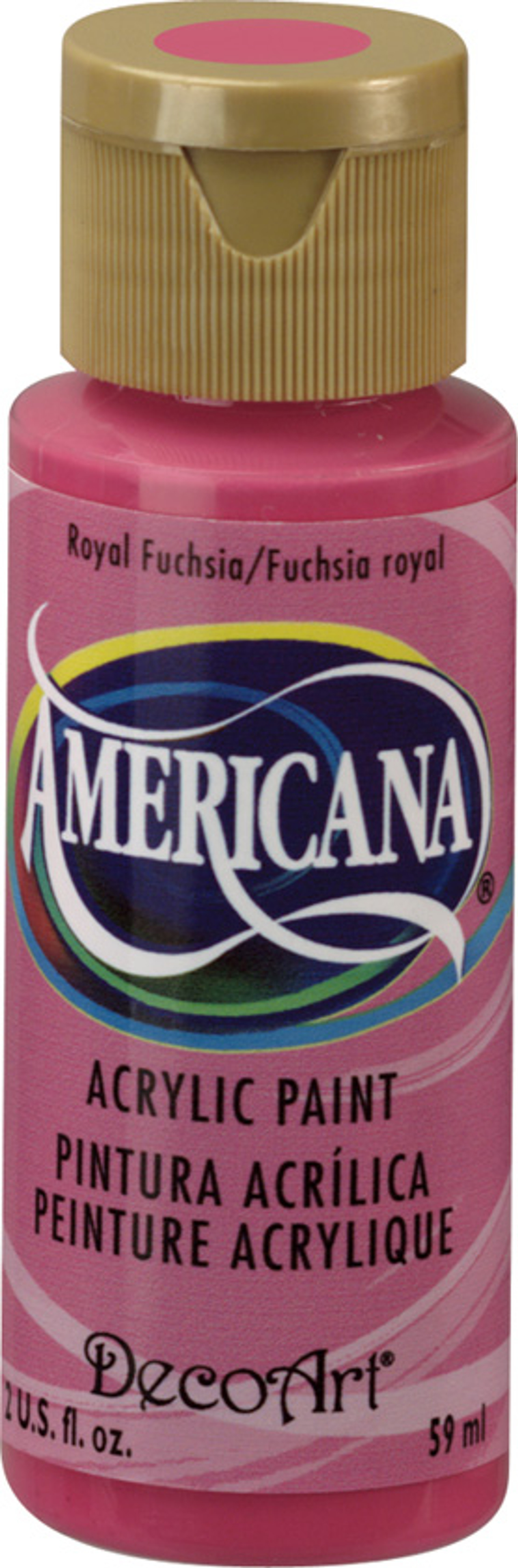 Royal Fuchsia Acrylic Paint (2oz.) iStencils