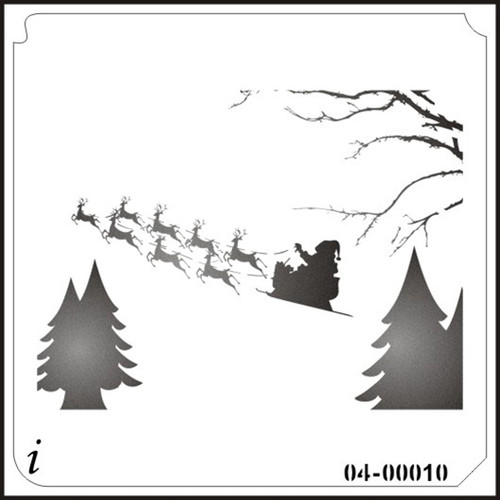 04-00010 Flying Santa