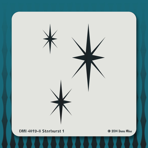 4019 Starburst 1 stencil