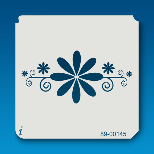 89-00145 Retro Daisy Stencil