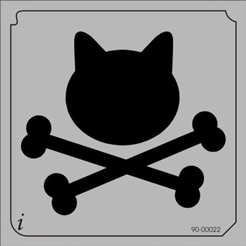 90-00022 Kitty Crossbones