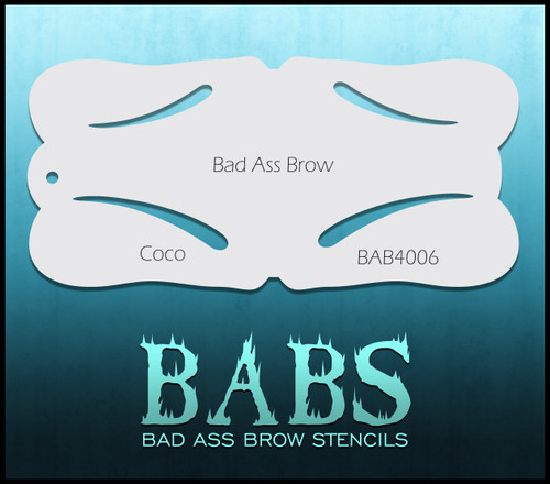 BB-BAB 4006 Coco eyebrow stencil