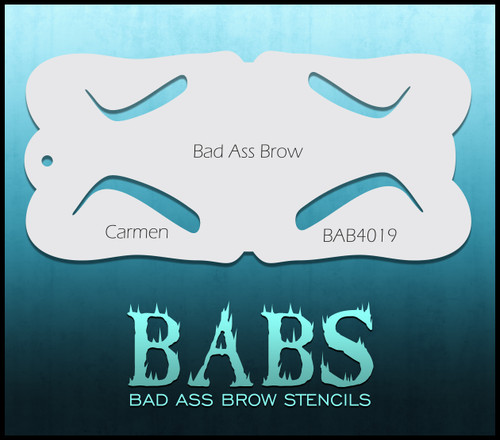 BB-BAB 4019 Carmen eyebrow stencil