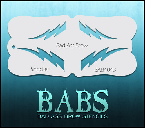 BB-BAB 4043 Shocker eyebrow stencil