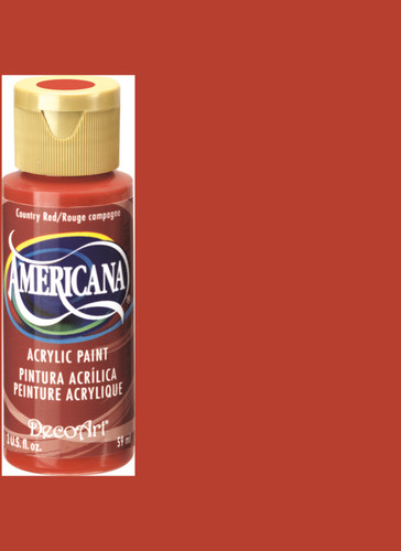 Country Red - Acrylic Paint (2oz.)