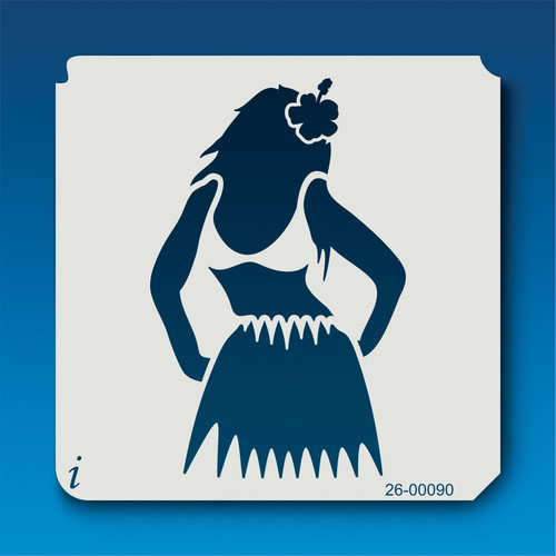 26-00090 Hula Girl Stencil