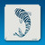 02-00007 striped fish stencil