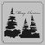 08-00023 Merry Christmas Tree Stencil