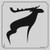 08-00034 Moose animal stencil