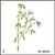 09-00023 Bamboo Wall Stencil