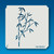 09-00023 Bamboo Wall Stencil