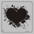 21-00023 Ink Blot Heart Craft Stencil