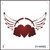 21-00032 hearts with wings stencil image 2