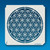 27-00163 Flower of Life Stencil