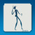 28-00019 Dancing Stick Figure