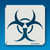 30-00006 Bio Hazard Stencil