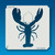 54-00025 Lobster Silhouette Stencil