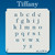AL-LTF Tiffany -  Alphabet  Stencil Lowercase