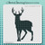 DD-023 deer in headlight stencil