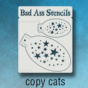 badass copy cats stencils