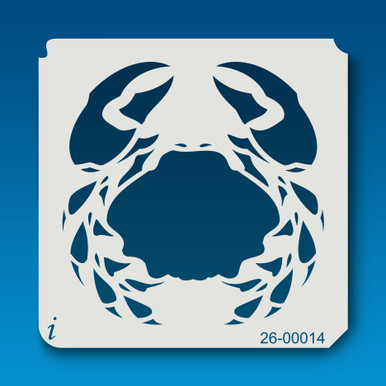 26-00014 Crab Stencil - iStencils