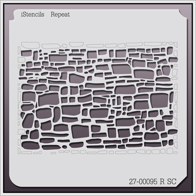27-00047 R SC Brick Pattern Stencil - iStencils