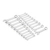Gearwrench - 20 Pc. 12 Point SAE/Metric Stubby Length Combination Wrench Set
