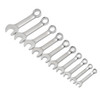 Gearwrench - 10 Pc. 12 Point SAE Stubby Length Combination Wrench Set