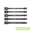 GearWrench - 5 Pc. 1/2" Drive Torque Limiting Impact Extension Bar Set
