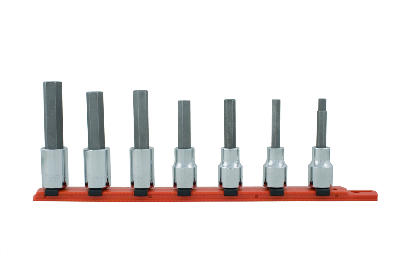 Martin 1/2" Drive Hex Bit Socket Sets