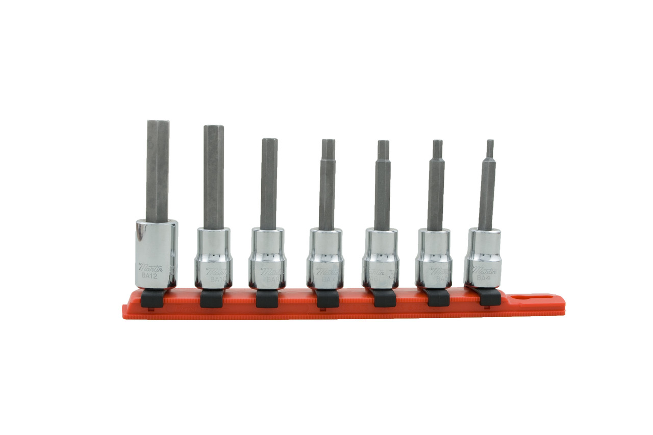 Martin 3/8" Drive Hex Bit Socket Sets