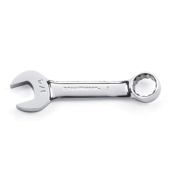 Gearwrench 12 Point Stubby Combination Wrench SAE