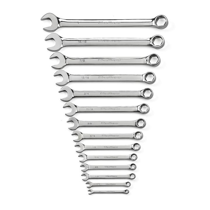 Gearwrench 14 Pc. 6 Point SAE Combination Wrench Set