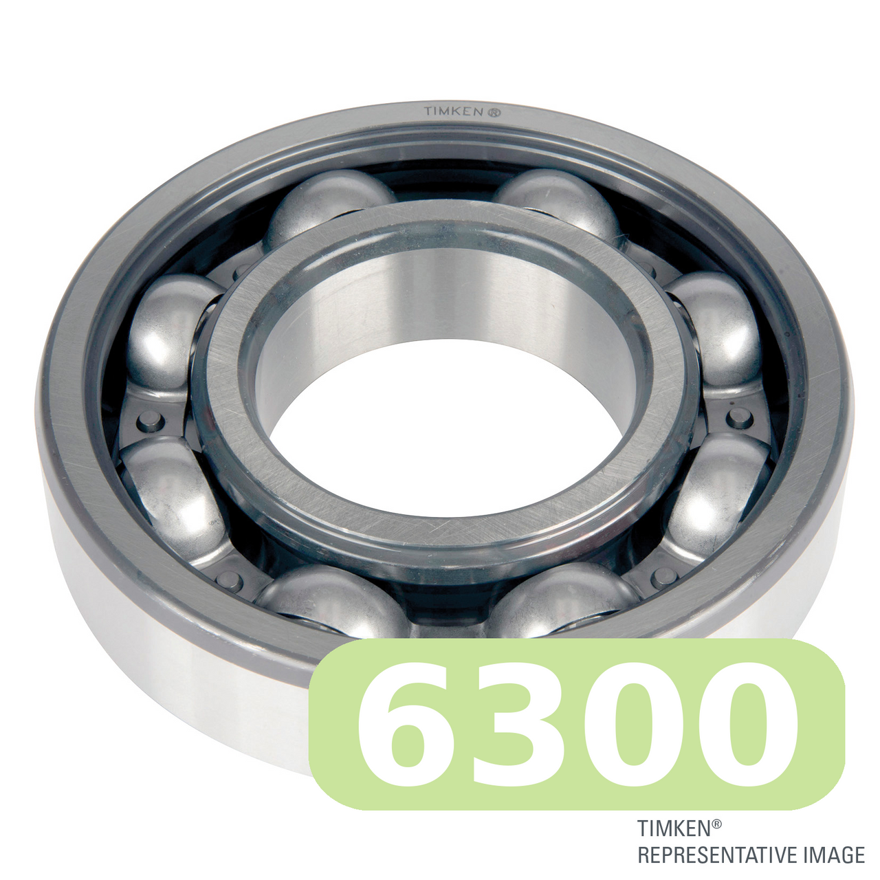 Timken - Single-Row Deep Groove Ball Bearing - 6300 Series
