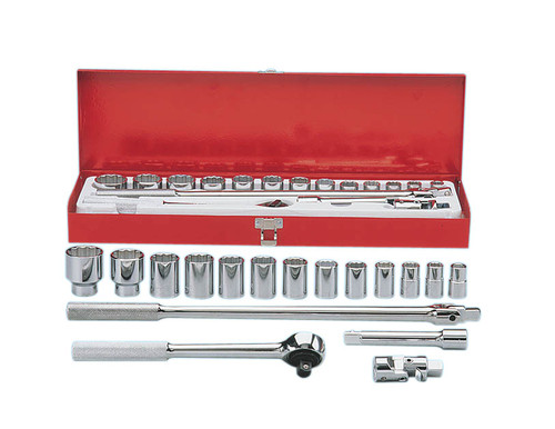 Martin 1/2" Drive Chrome SAE Socket Sets