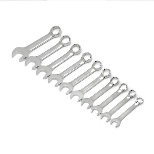 Gearwrench - 10 Pc. 12 Point Metric Stubby Length Combination Wrench Set