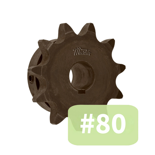 Martin 80BS #80 Chain Bore to Size Sprocket