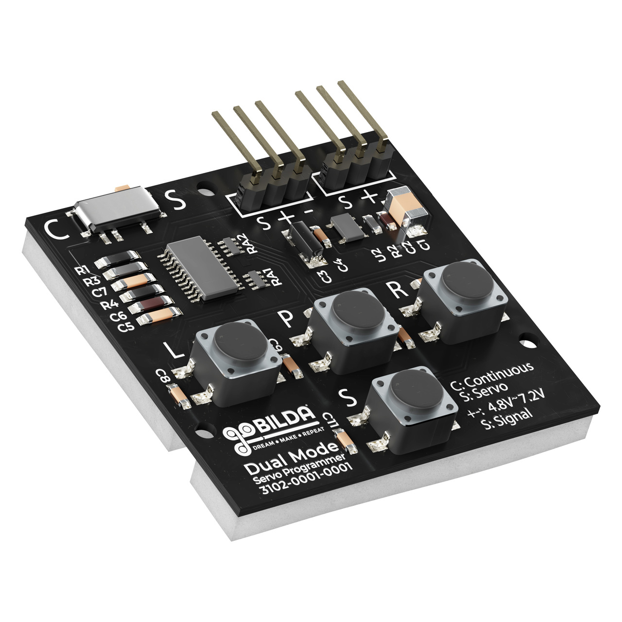 servo programmier ftc continuous